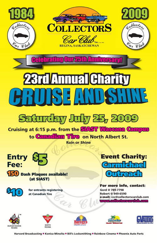 23nd ANNUAL CRUISE'N'SHINE